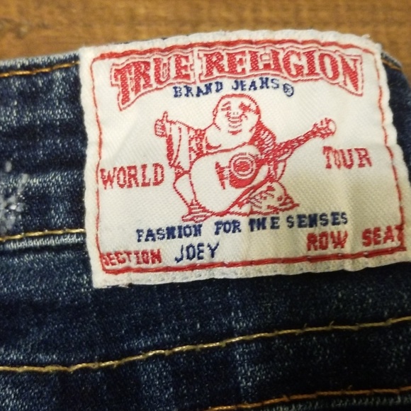 True Religion women's blue jeans size 26 - Picture 6 of 7